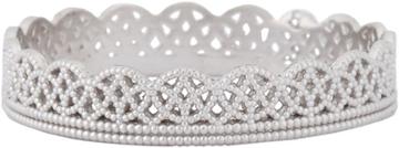 Grace Lee Gold Lace Band Ring-colorless