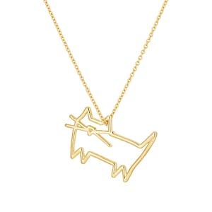 Aliita Women's Gato Pendant Necklace - Gold