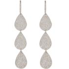 Irene Neuwirth Diamond Collection Women's Three-drop Earrings