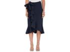 Barneys New York Women's Ruffle Stretch-cotton Skirt
