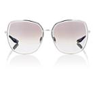 Barton Perreira Women's Espirutu Sunglasses-silver