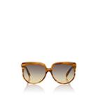 Cline Women's Oversized Cat-eye Sunglasses - Gray
