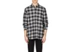 Givenchy Men's Embroidered Plaid Cashmere-blend Flannel Shirt