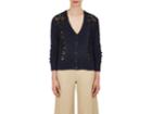 Sea Women's Lace-inset Cable- & Rib-knit Cardigan