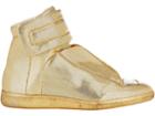 Maison Margiela Men's Men's Stamped Leather Future Ankle-strap Sneakers