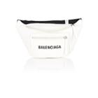 Balenciaga Men's Everyday Leather Belt Bag-white