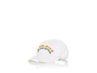 Re/done Women's Rainbow-logo Cotton Baseball Cap