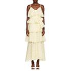 Lisa Marie Fernandez Women's Imaan Dot-print Cotton Dress-white Pat.