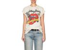 Madeworn Women's Rolling Stones Tattoo You Distressed Cotton T-shirt
