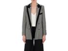Blaz Milano Women's Everyday Checked Wool Double-breasted Blazer