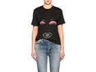 Versace Women's Face-graphic Cotton T-shirt