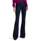 L'agence Women's Bell High-rise Flared Jeans - Dk. Blue