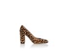 Gianvito Rossi Women's Leopard-print Calf Hair Pumps