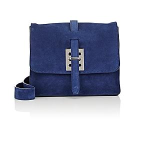Fontana Milano 1915 Women's Busy Day Lady Small Messenger-blueberry