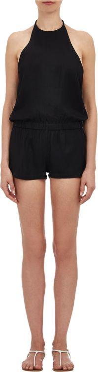 Mikoh Takaroa Halter Romper-black