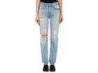 Brock Collection Women's Distressed Straight-leg Jeans