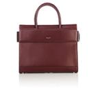 Givenchy Women's Horizon Small Leather Bag-oxblood