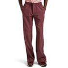 Valentino Men's Contrast-tipped Wool-blend Drawstring Track Pants - Wine