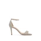 Barneys New York Women's Glitter Ankle-strap Sandals - Silver