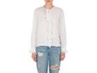 Isabel Marant Women's Namos Embroidered Voile Top