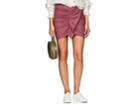 Isabel Marant Toile Women's Othlily Ruffled-front Stretch Linen-blend Miniskirt