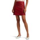 Helmut Lang Women's A-line Miniskirt - Red