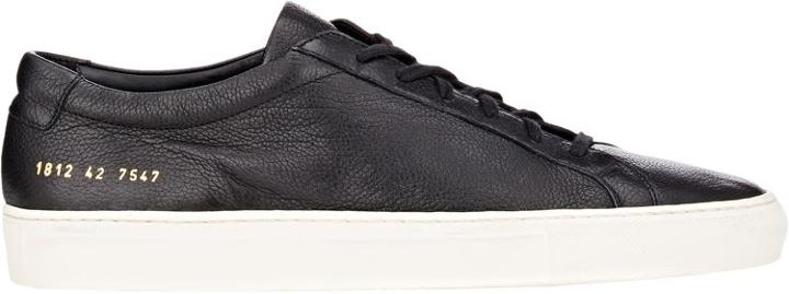 Common Projects Achilles Low-top Sneakers-black