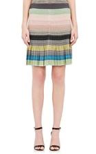 Missoni Knit Pleated Miniskirt-multi