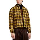 Undercover Men's Macleod Tartan Cotton Flannel Shirt Jacket - Yellow