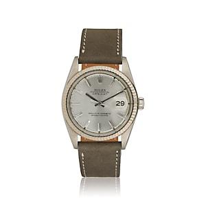 Vintage Watch Men's Rolex 1967 Oyster Perpetual Datejust Watch - Black