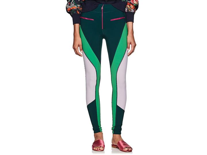 Isabel Marant Women's Tilda Colorblocked Microfiber Leggings