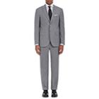 John Vizzone Men's Stretch-wool Two-button Suit-light Gray