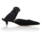 The Row Women's Coco Suede Mules-black