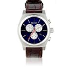 Nixon Men's Time Teller Chrono Watch-blue