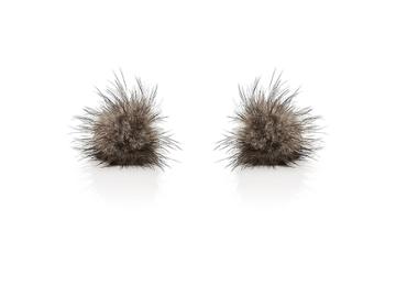 Samuel Gassmann Paris Men's Mink Fur Cufflinks