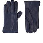 Barneys New York Men's Cashmere-lined Gloves-navy