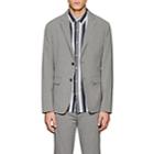 Theory Men's Clinton Micro-houndstooth Two-button Sportcoat-black