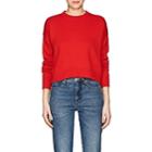 Barneys New York Women's Cashmere Crop Sweater-bt. Red