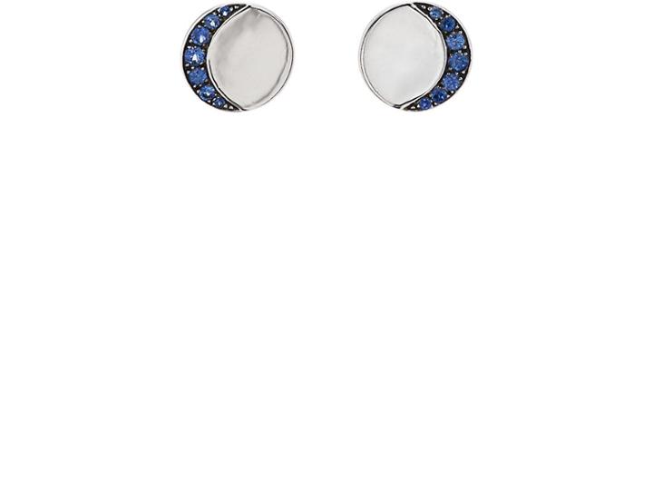 Pamela Love Fine Jewelry Women's Moon Phase Stud Earrings
