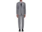John Vizzone Men's Stretch-wool Two-button Suit