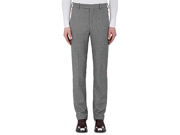 Calvin Klein 205w39nyc Men's Stripe-appliqud Wool Trousers