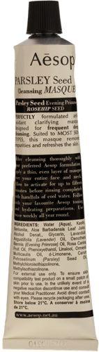Aesop Parsley Seed Cleansing Masque-colorless