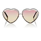 Chlo Women's Poppy Love Sunglasses-rose