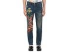 Gucci Men's Appliqud Tapered Jeans