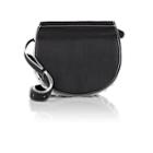 Givenchy Women's Infinity Mini Leather Saddle Bag-blk, Wht
