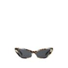 Alain Mikli Women's Le Matin Sunglasses - Brown Tortoise Horn W, Grey
