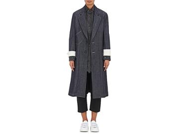 Regulation Yohji Yamamoto Women's Denim Long Coat