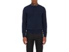 Isaia Men's Suede-elbow-patch Cashmere Sweater