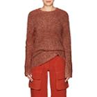 Sies Marjan Women's Courtney Metallic Knit Sweater-rust