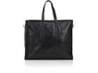 Balenciaga Men's Arena Leather Bazar Large Shopper Tote Bag